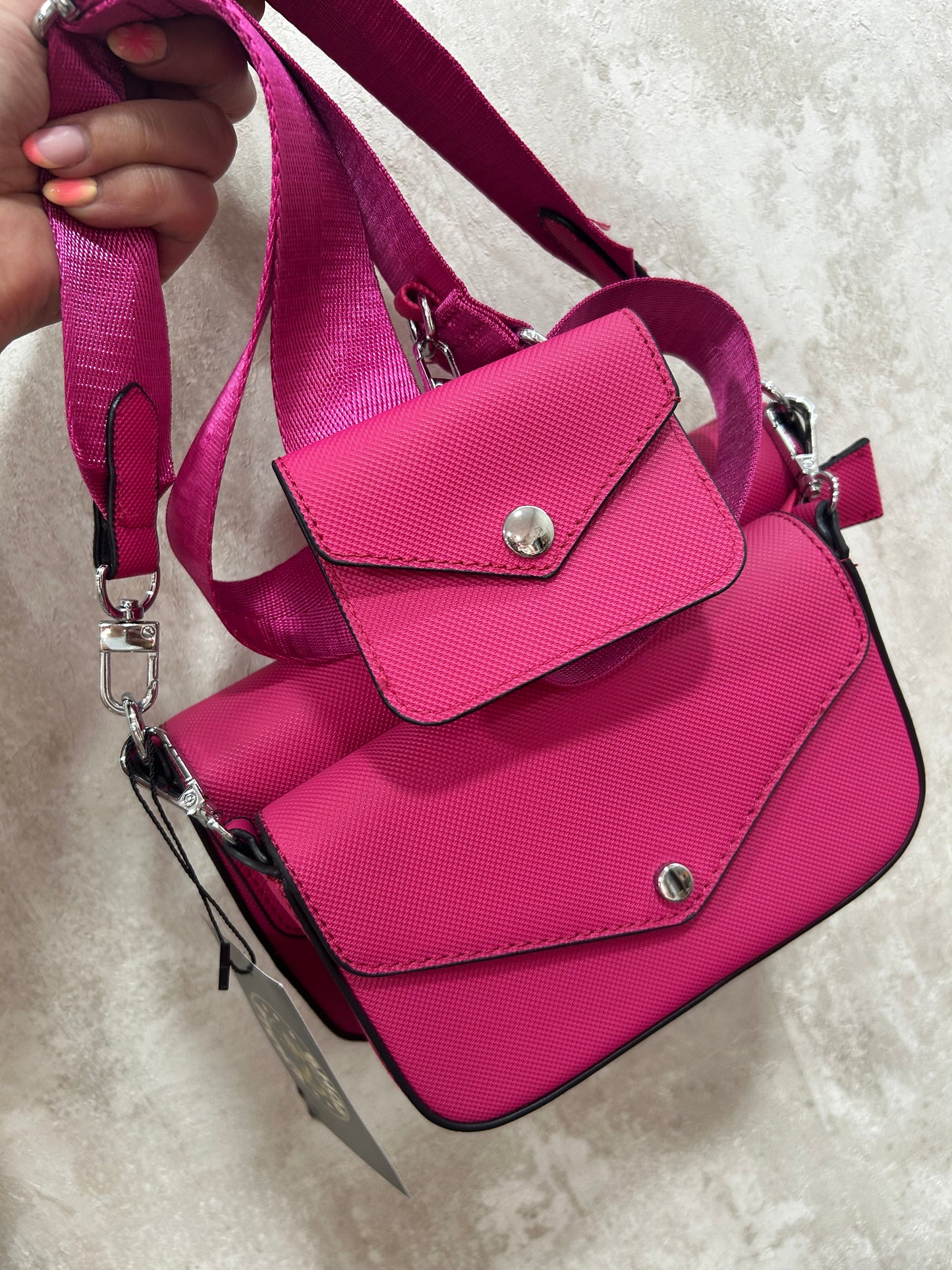 Bolso doble - rosa
