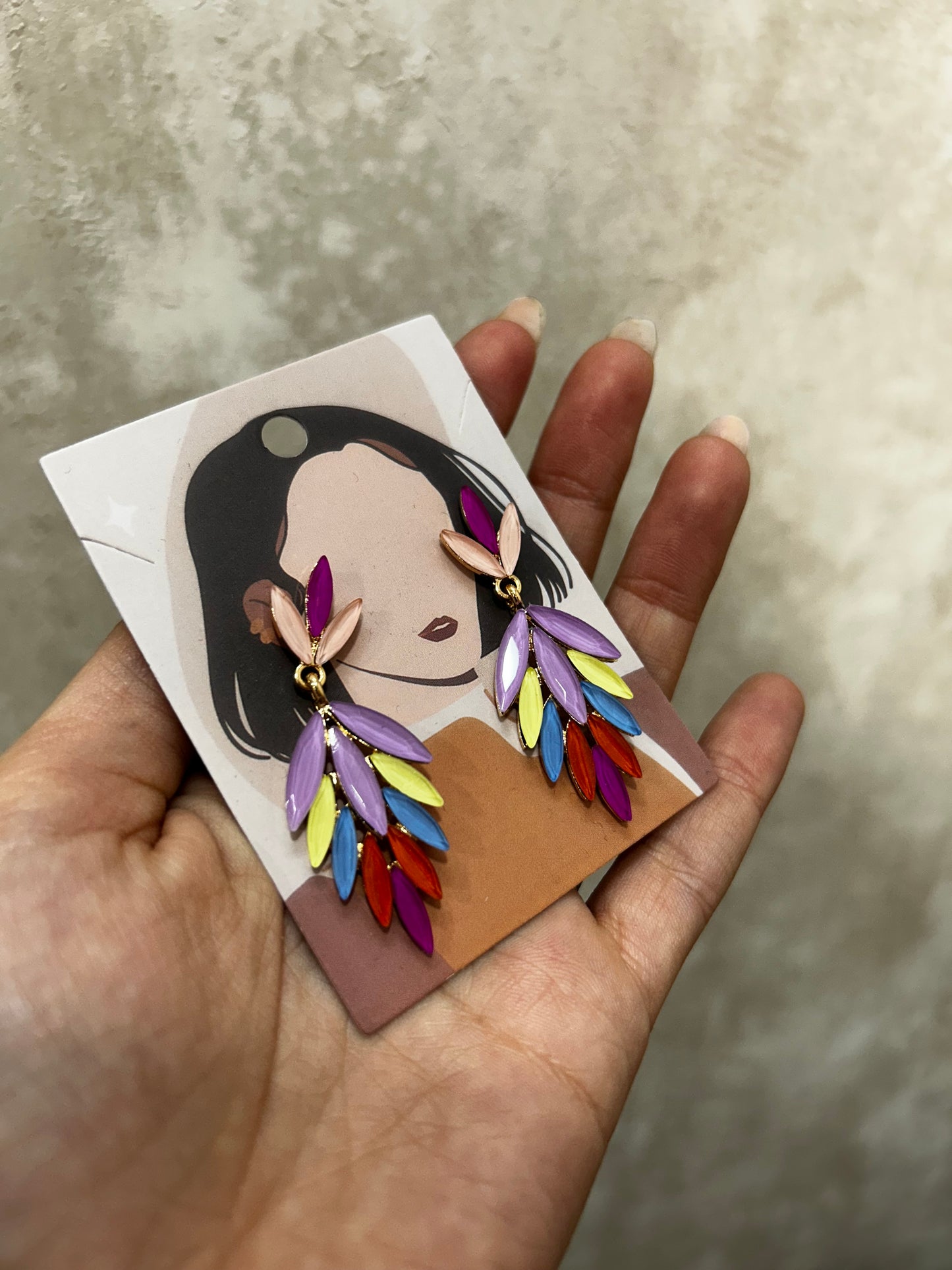 Pendientes brillos