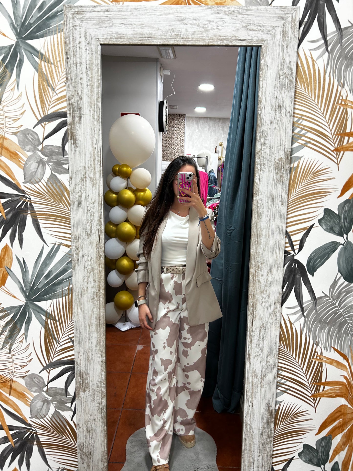 Pantalón vestir vaca