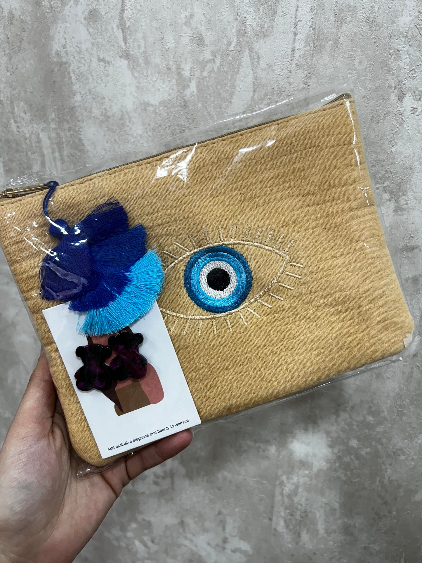 Neceser ojo + pendientes