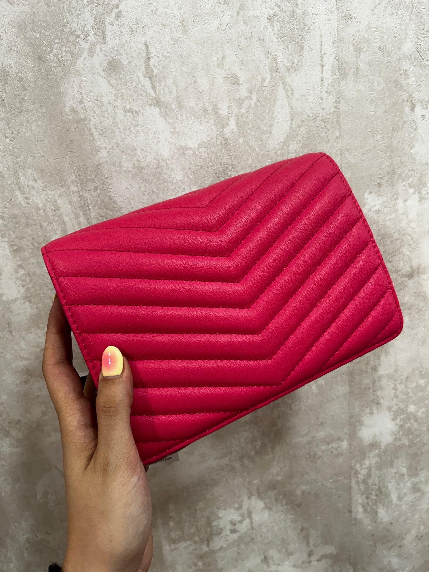 Bolso rosa fucsia