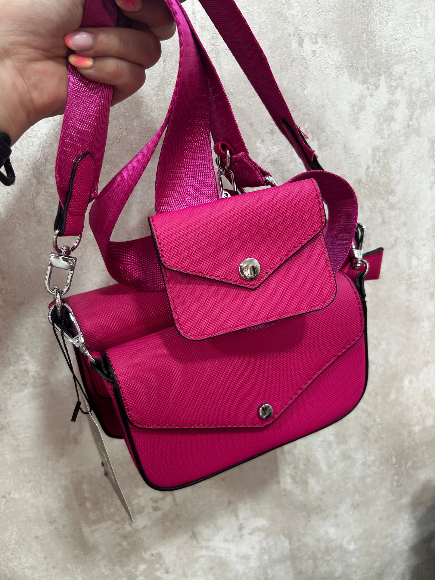 Bolso doble - rosa