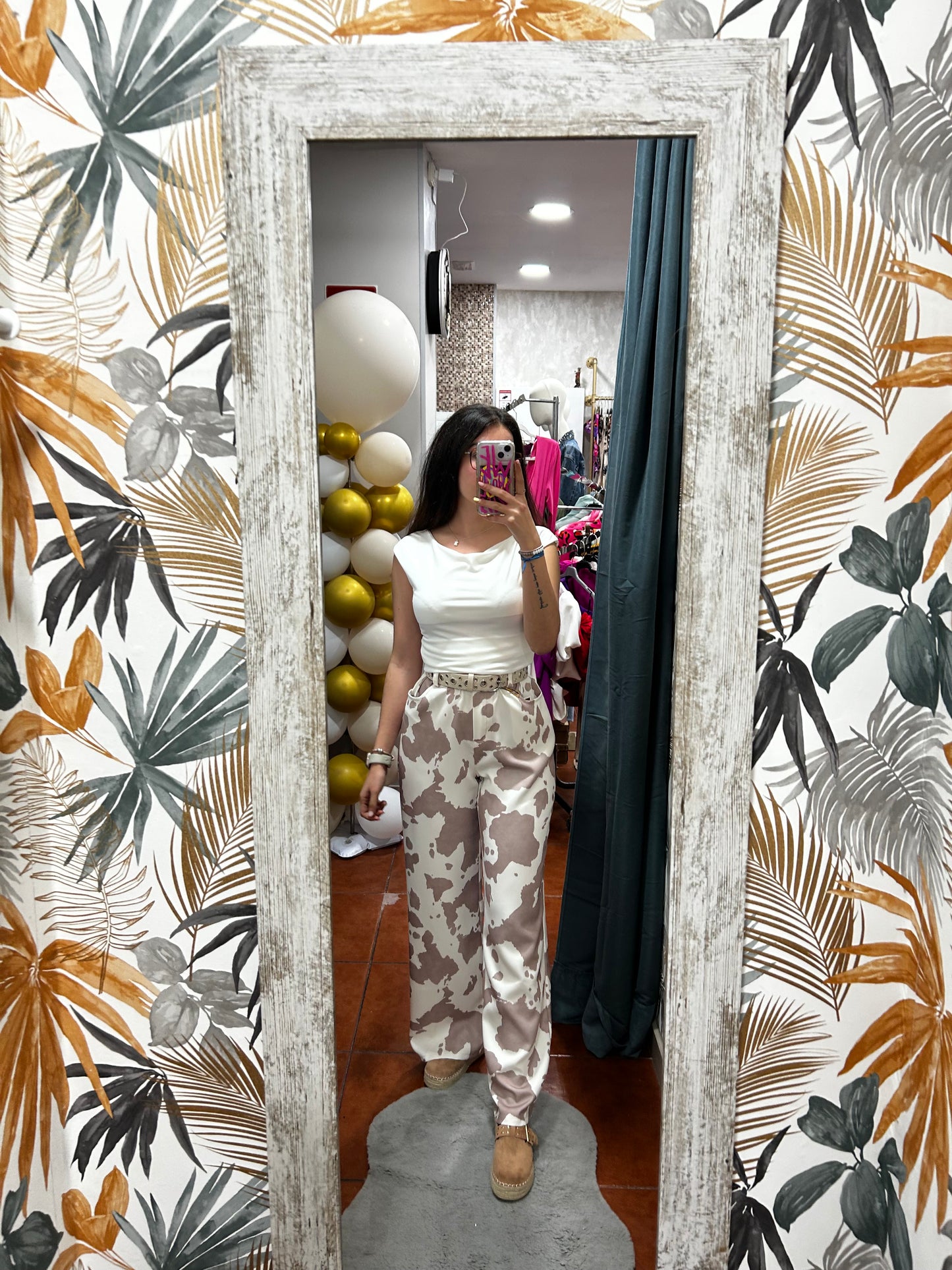 Pantalón vestir vaca