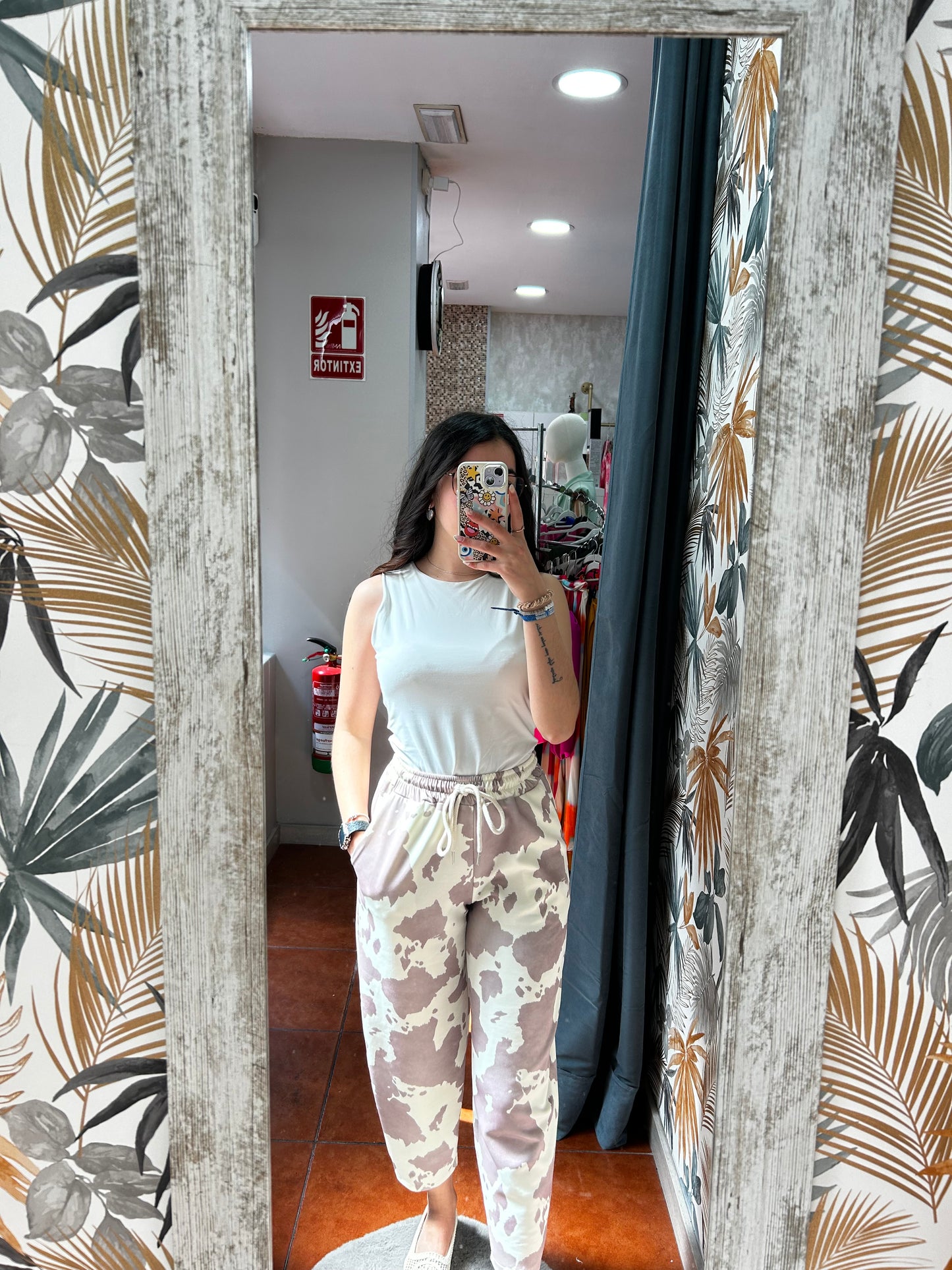 Pantalón chándal vaca