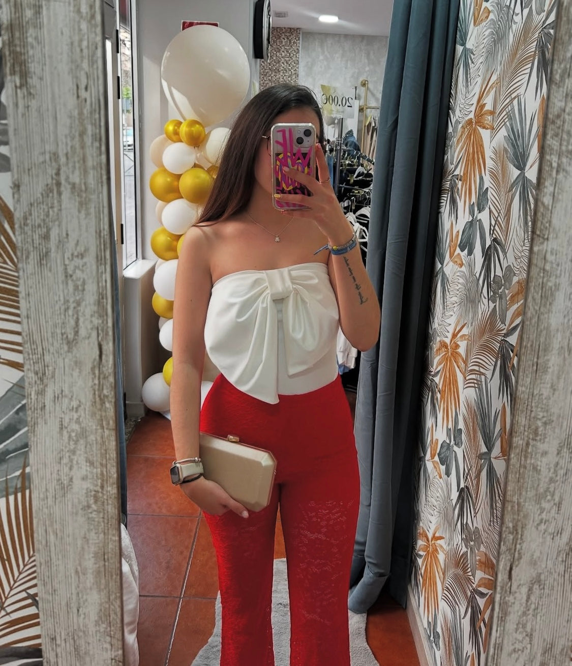 Body lazo blanco