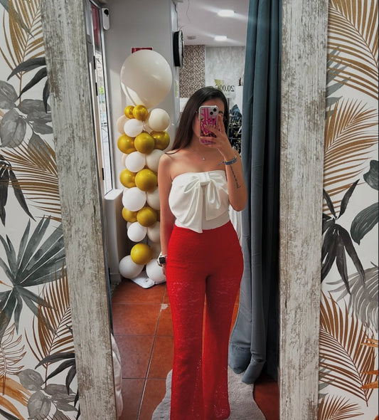 Body lazo blanco