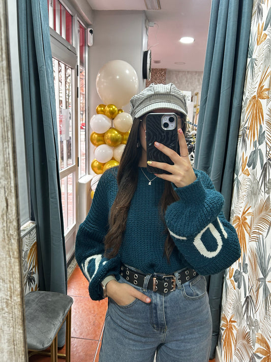 Gorra rayas gris