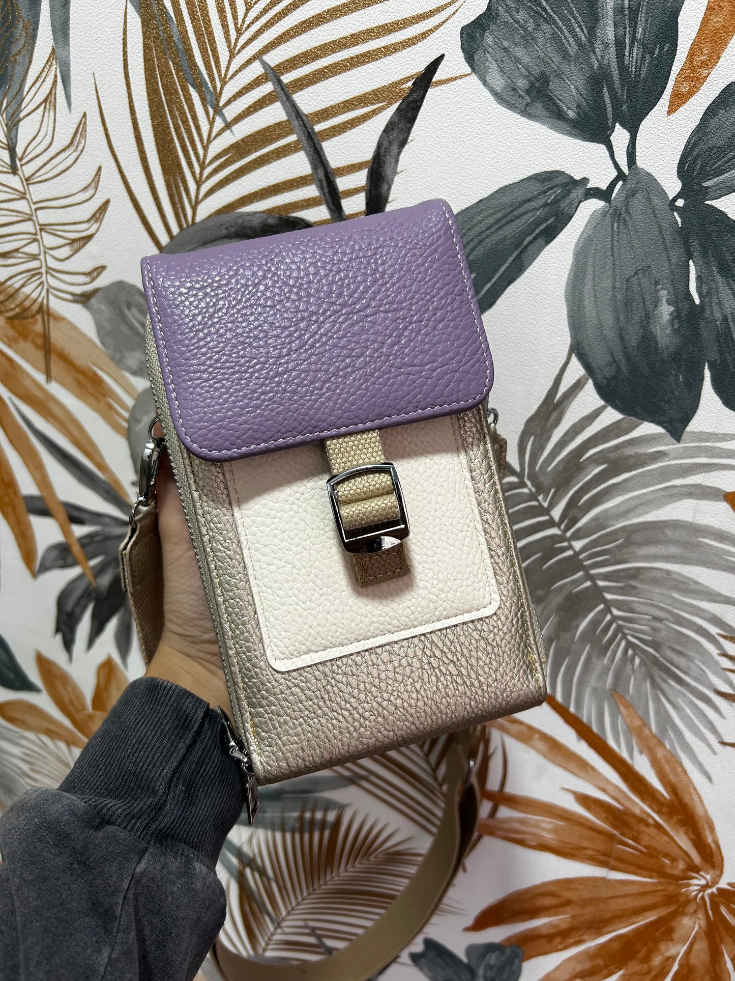 Bolso móvil morado