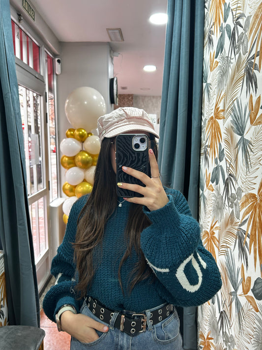 Gorra rosa rayas