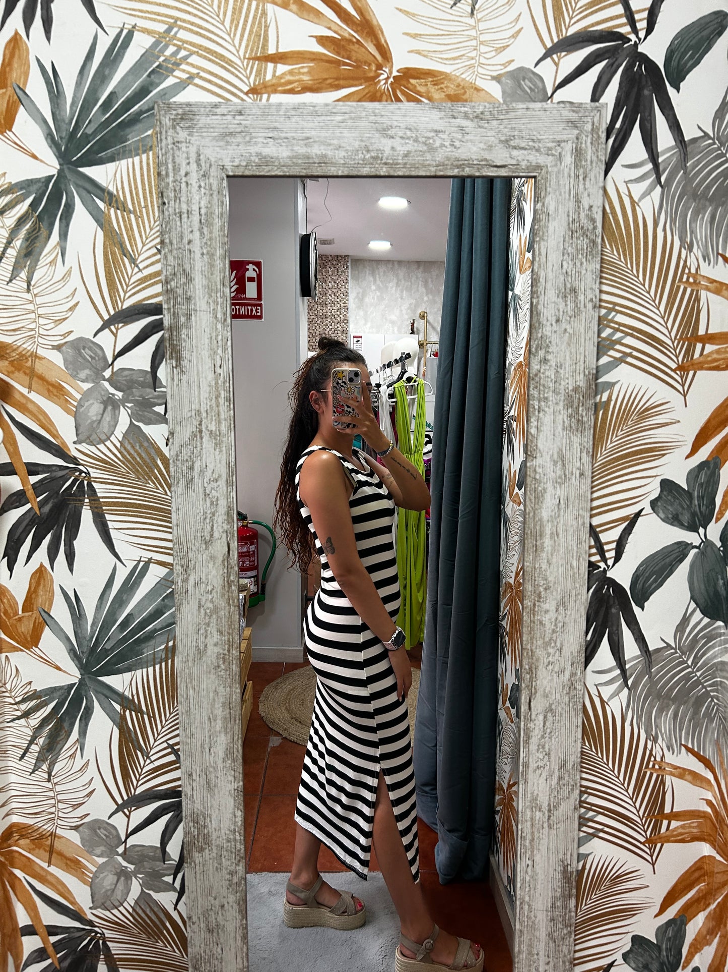 Vestido rayas