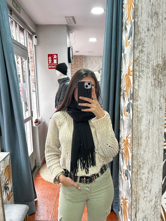 Bufanda negra