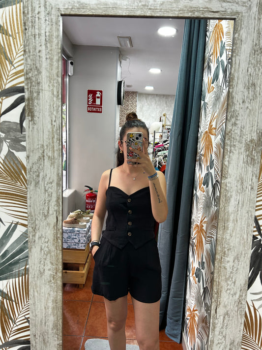 Conjunto Natalia - negro
