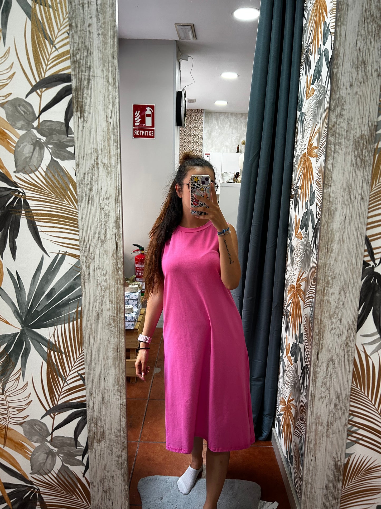 Vestido rosa
