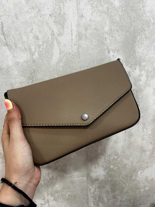 Bolso doble - marrón